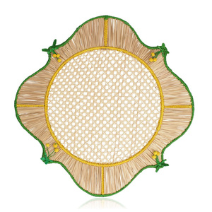 New Collection 2026 Rattan Placemat and Charger <b>Plates</b> From Vietnam Factory for Dining Table Set of <b>Mats</b> & Pads - Product Image 2