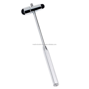 Marteau réflexe manuel en acier inoxydable de haute qualité pour neurologie, instrument professionnel de qualité supérieure CE ISO OEM ODM - Product Image 1