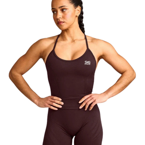 Camiseta Deportiva de Tirantes para Mujer, Ajustada, sin Mangas, para Atletismo, Gimnasio, Running, Yoga, Entrenamiento - Product Image 1
