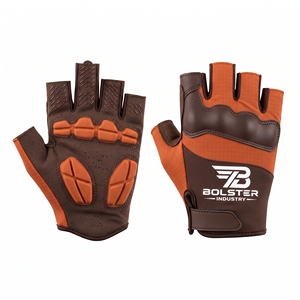 Guantes de Ciclismo BOLSTER INDUSTRY de Neopreno Transpirable, Antideslizantes y que Absorben la Humedad, de Medio Dedo, para Uso en Exteriores - Product Image 1