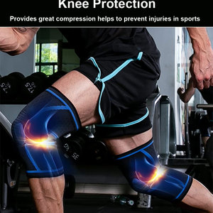 Rodilleras Deportivas Reforzadas para Levantamiento de Pesas, 7mm, Neopreno Personalizado, Mayor Estabilidad y Rendimiento - Product Image 2