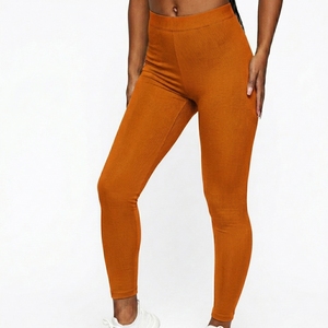 Leggings de yoga de cintura elástica de venta rápida para mujer, leggings deportivos transpirables para mujer - Product Image 6