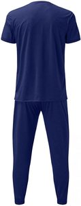 Conjunto de Camiseta y Pantalones Cortos de Algodón Pesado con Lavado Ácido Personalizado, Transpirable y de Alta Calidad para Hombre, Traje Deportivo de Verano - Product Image 3