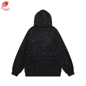 Sudaderas con Capucha Deportivas Casuales para Hombre con Pedrería, Material Transpirable, Costuras Duraderas y Apariencia Moderna y Elegante - Product Image 2