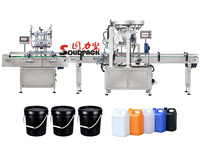 Solidpack – tambour à huile de cuisson à tête multiple linéaire automatique, jerrycan, pesée, système de remplissage, liquide 20l 25l