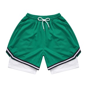 Shorts de basket-ball pour hommes sur mesure - Maille respirante, séchage rapide, 100% polyester, vêtements de sport confortables pour adultes - Product Image 6