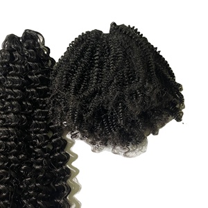 Extensiones de pelo Remy brasileño, pelo ondulado recto de 8 a 28 pulgadas, sin procesar, virgen, muestra gratis, cutícula alineada, venta al por mayor - Product Image 1