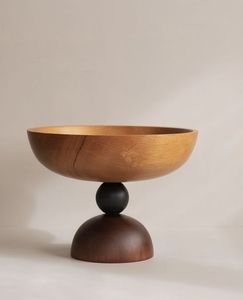 Nuevo Tazón de Madera Estilo Árabe Hausa con Asa, Tazón de Madera para el Hogar y Hoteles, Tazón para Múltiples Alimentos y Frutas, Vajilla de Madera - Product Image 5