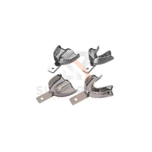 Kit de porte-empreintes dentaires en acier inoxydable allemand, instruments d'empreinte pour dents et dents manquantes, CE Blush Surgical SI-OIS-0001 Classe I - Product Image 2