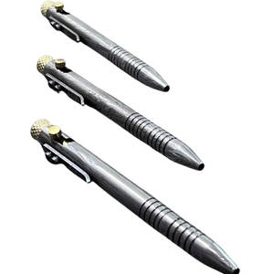 Bolígrafo de acero de Damasco, herramienta de escritura de acero con patrón de alta calidad para uso ejecutivo, corporativo y profesional en la oficina - Product Image 3