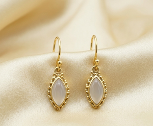 Pendientes Colgantes de Plata de Ley 925 con Cuarzo Rosa Natural, Hechos a Mano, Estilo Boho, para Mujer, Regalo para Ella - Product Image 6