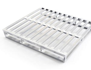 Étagère de rangement pour boissons en métal robuste Cross Border Club, à un seul niveau, réglable, étanche, moderne, empilable, non pliable, autoportante - Product Image 2
