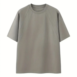 Camiseta de Algodón Orgánico para Hombre, Ecológica, Informal, de Manga Corta, Proveedor de Fábrica de Ropa - Product Image 2