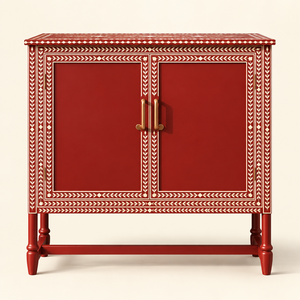 Mueble Bar de Lujo con Incrustaciones de Hueso Hecho a Mano, Gabinete Decorativo de Alta Gama, Proveedor Mayorista de Muebles para el Hogar con Incrustaciones de Hueso de la India - Product Image 1