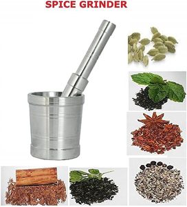 Heavy Quantity 100% Real Aluminum Mortar and Pestle <b>Kitchen</b> <b>Accessories</b> Wholesale Supplier High Quality Aluminum Khal Batta - Product Image 3