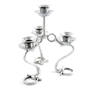 Support à bougies en fer forgé artisanal de qualité supérieure, fournisseur direct d'usine pour la vente en gros mondiale, la vente au détail et la distribution B2B - Product Image 3