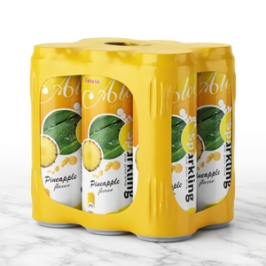 Stock Refreshing Natural Aloe Vera Pineapple Juice Drink 330ml | Premium Sparkling Low Fat Healthy Ready Drink <b>Beverage</b> OEM - Product Image 4