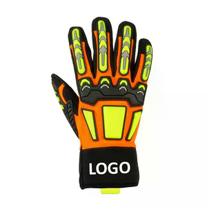 Gants anti-choc TPR, gants utilitaires durables, protection des doigts en TPR haute résistance, conception de sécurité industrielle, fourniture OEM - Product Image 2