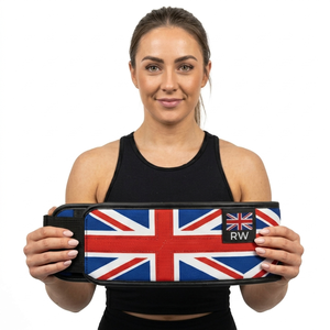 <b>Union</b> <b>Jack</b> Weightlifting Belt Adjustable Hook Loop Closure Breathable Waist Support EVA <b>Material</b> Non-Slip Heavy Duty for Unisex - Product Image 1