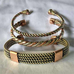 Stylish Magnetic <b>Copper</b> <b>Bracelet</b> Modern Durable Design for Men and Women Helps with Arthritis Pain Relief and Natural Healing - Product Image 4