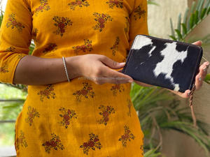 กระเป๋าสตางค์หนังวัวแท้,กระเป๋าคลัทช์หนังวัวแท้ - Product Image 2