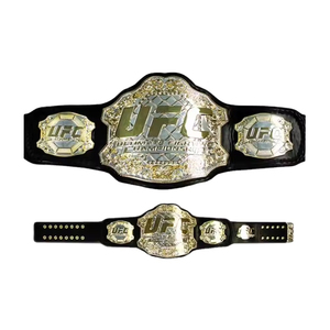 Cinturones de Campeonato UFC Personalizados al por Mayor, Cinturones de Alta Calidad de Cuero y Aleación para Karate, Boxeo, Lucha Libre, MMA, Cinturón Personalizado de Cintura Alta - Product Image 1
