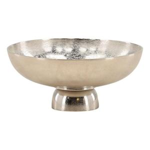 Frutero decorativo de aluminio con asas y base de pedestal, diseño moderno, tazones de aluminio para servir comida, bocadillos y otros artículos. - Product Image 4