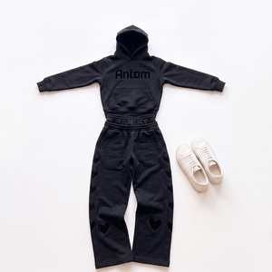 Nouvelle Collection 2026 : Survêtements Streetwear Style Américain – Pantalons de Survêtement Double Couche et Hoodies Oversize Personnalisables avec Broderie et Impression - Product Image 4