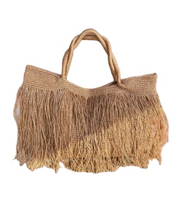Crochet <b>Raffia</b> <b>Tote</b> Bag Woven Paper Rope Bag Crochet Macrame Beach Bags Direct From Indian Supplier - Product Image 1