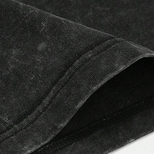 T-shirt imprimé personnalisé pour homme en coton 100% style streetwear tendance, design graphique vintage délavé à l'acide, anti-UV, respirant - Product Image 4