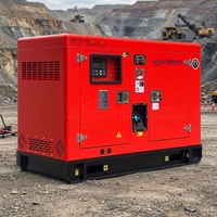 Generadores Diésel Silenciosos de Alta Calidad de 15kva 20kva 25kva 30kva 40kva 50kva 60kva 110/340/380V, Planta Eléctrica Industrial Diésel