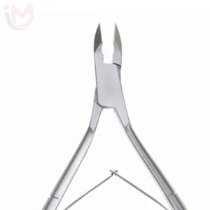 Professional Double Sharpened Classical Cuticle Nipper Stainless Steel Curved <b>Pointed</b> Portable Wide Jaw Opening Manicure - Product Image 2