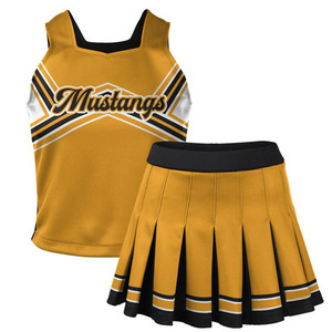 Ensemble d'uniformes de cheerleading pour filles avec logo personnalisé, tenue de spectacle pour la journée - Product Image 1