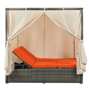 Lettino Prendisole Regolabile ad Alto Comfort con Tenda Disponibile in 3 Colori - Product Image 6