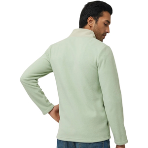 Pull en polaire chaud pour homme avec fermeture éclair quart de tour, personnalisé, doux, léger, veste de sport, entraînement en plein air, course à pied, fitness, décontracté, hiver - Product Image 2