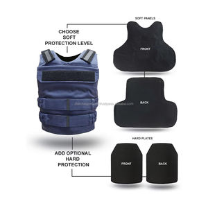 เสื้อเกราะกันแทงแบบยุทธวิธีสองชั้น ระบายอากาศได้ดี ถอดออกได้รวดเร็ว - Product Image 5