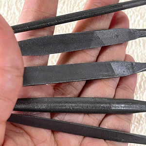 LOW PRICE 5-Piece Multi-Shaped 180mm Industrial-Grade Smooth Cut Natural Finish DIY Wholesale Needle File Set Jewelry Hand <b>Tools</b> - Product Image 1
