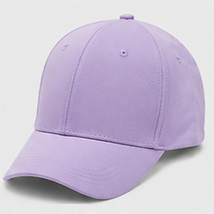 Gorra de Béisbol de Algodón Lavanda, Ajustable, Unisex, Casual, para Primavera/Verano, Transpirable, 100% Algodón - Product Image 1