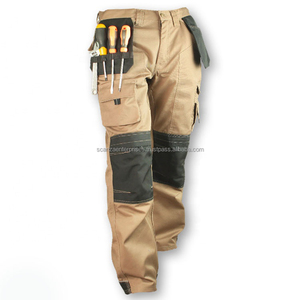 Pantalones DE TRABAJO Cargo de alta calidad para hombre, pantalones de chándal profesionales con logotipo personalizado, estilo informal ajustado, ligero, medio - Product Image 5