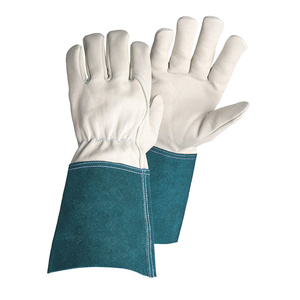 Gants de soudage TIG en cuir pleine fleur de vachette robustes et ignifuges pour usage industriel, lutte contre les incendies et jardinage - Product Image 3