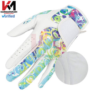 Guantes de Golf Personalizados OEM con Palma de Piel de Oveja Genuina y Dorso Flexible para Máxima Durabilidad y Control - Product Image 2