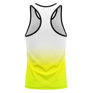 OEM Custom Sublimation Running Vest Tank Top Men Women Moisture-Wicking Quick-Dry Racerback Marathon Sportswear Wholesale - Product Image 4