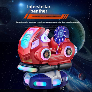 Panther électrique pour enfants au design unique, jouet à piles en forme d'animal, disponible en gros pour centres commerciaux - Product Image 1