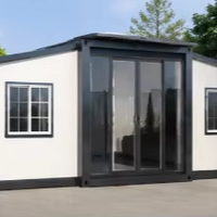 Maisons préfabriquées en acier de luxe modernes personnalisées de 20 pieds, marque Geto, modèle GT001, origine Jiangxi, résistantes à l'eau, garantie de plus de 5 ans