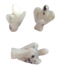 Jaspe rojo salud grabado piedra | Curación bolsillo palabra piedras - Product Image 3