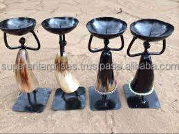 Soporte votivo de vela de cuerno de precio más bajo y mesa de comedor tarro de cera decorativo portavelas votivos para decoraciones navideñas - Product Image 5