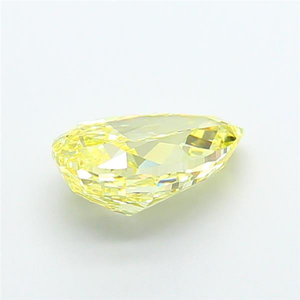 Diamant de laboratoire cultivé de haute qualité, type CVD 2A, jaune vif fantaisie certifié IGI, excellente brillance pour bijoux - Product Image 2