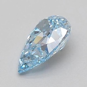 เพชรทรงลูกแพร์สีฟ้าแฟนซีขนาด 1.00 กะรัต ถึง 5.00 กะรัต เพชรเพาะเลี้ยงในห้องปฏิบัติการ ได้รับการรับรองคุณภาพ VVS VS เพชรสังเคราะห์สีน้ำเงิน สำหรับแหวนหมั้น - Product Image 2