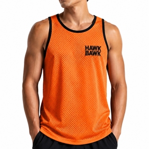 Custom <b>Men's</b> <b>Mesh</b> Tank <b>Top</b> Breathable <b>Mesh</b> Comfort Fit Custom Made Active Style Sports Vest Premium Quality For <b>Men</b> Wear - Product Image 1