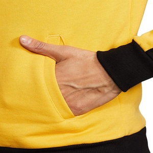 Sweat-shirt à capuche personnalisé pour homme, 100 % coton épais, motif écossais de haute qualité, design doublé, coupe ample unisexe, en polaire - Product Image 4